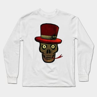 Southern Skull Long Sleeve T-Shirt